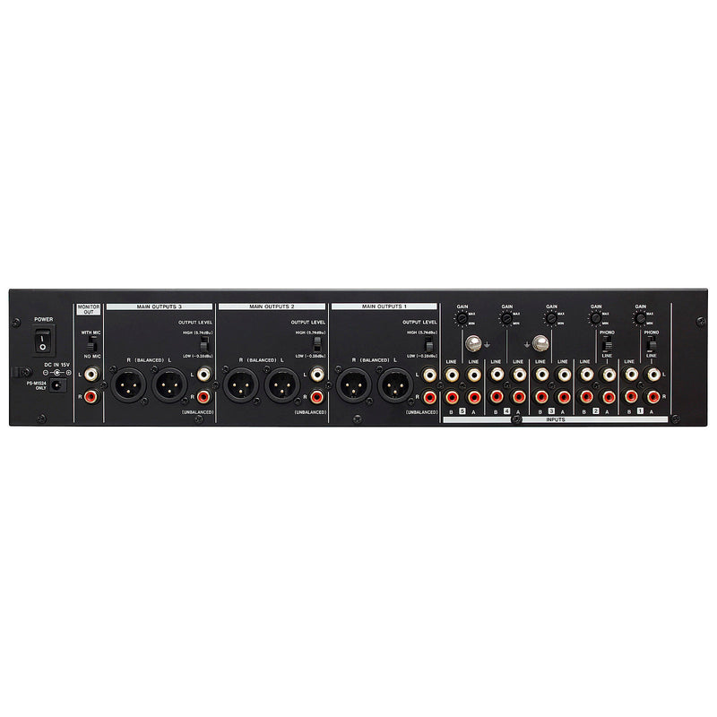 MZ-223 TASCAM 3-ZONE INSTALLATIEMIXER 2U / 19"