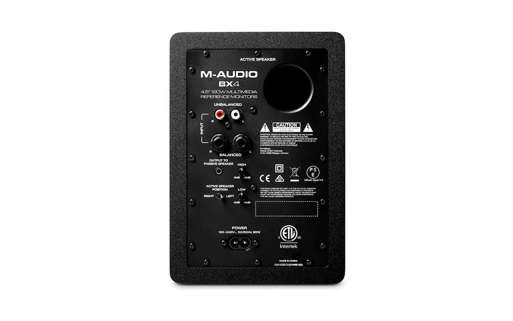BX4 M-Audio Actieve Studiomonitorset