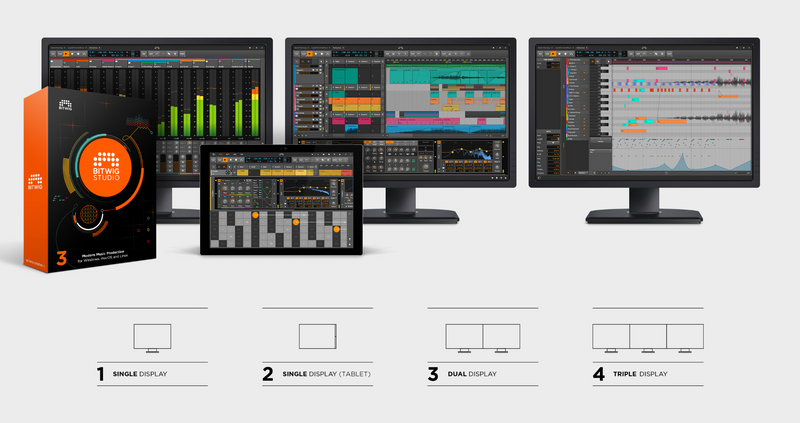 BITWIG STUDIO 3 DAW SOFTWARE (DOWNLOAD)
