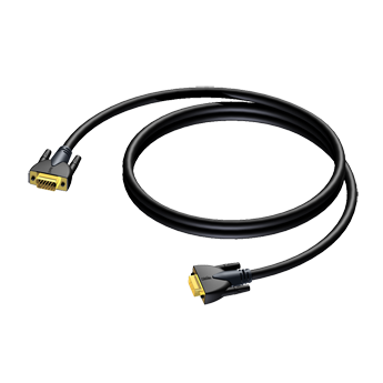 SVGA KABEL MANNELIJK 1.5m PROCAB