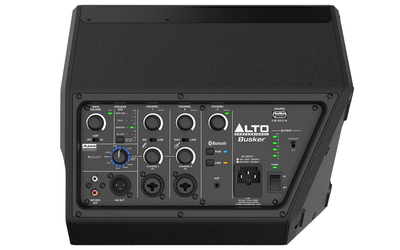 BUSKER ALTO Premium Batterij Luidspreker