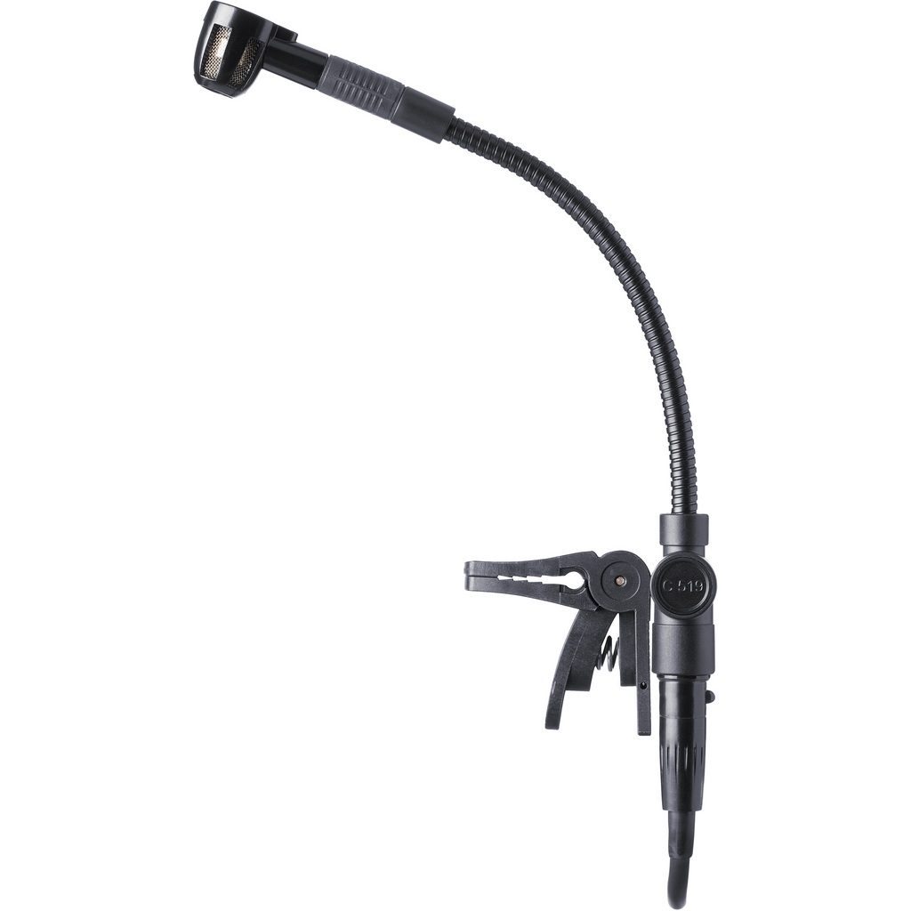 C519 M AKG CLIP-ON MICRO 4 WIND INSTR XLR (48v!)*