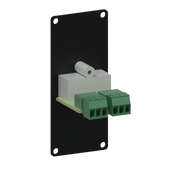 CASY132/B Caymon 1 Unit Afdekplaat met 2x Vrouwelijke RCA naar Terminalblok