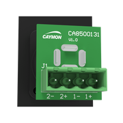 CASY142/B Caymon 1 Unit Afdekplaat met 2x Speakon 4p naar Terminalblok