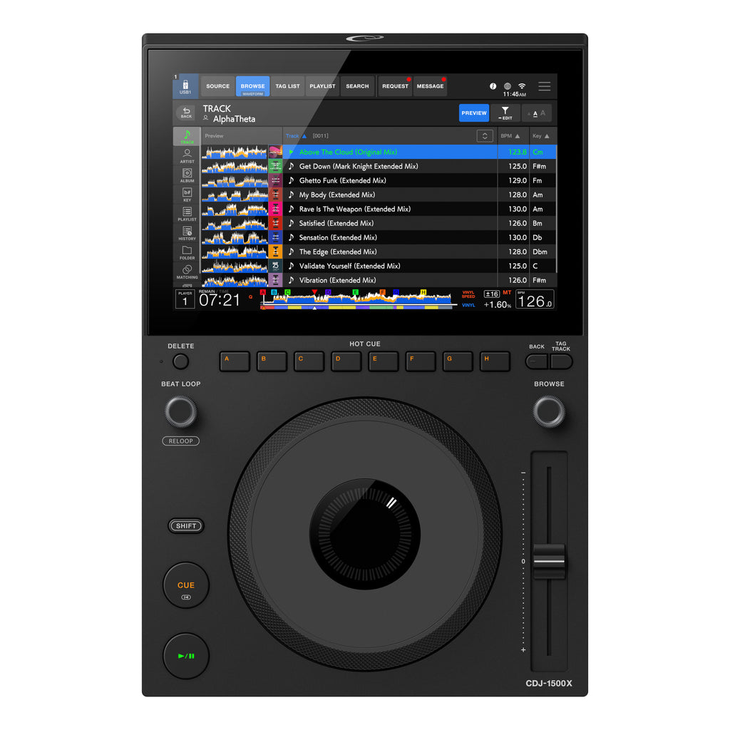 CDJ-1500X ALPHATHETA DJ MULTIPLAYER