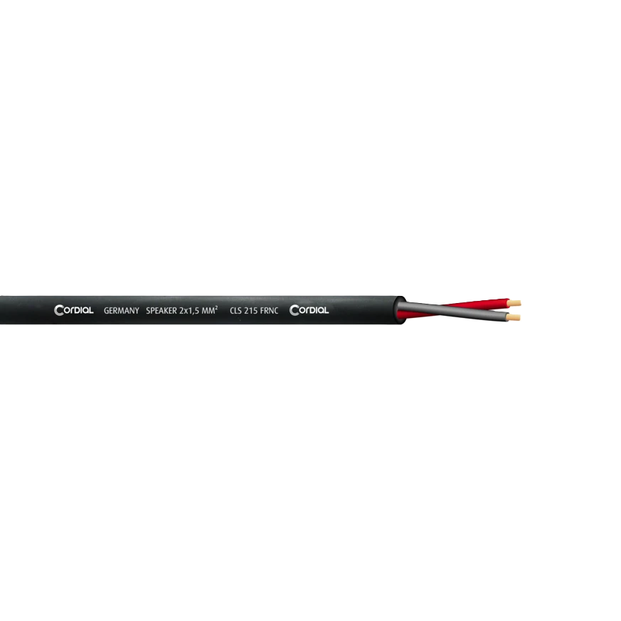 LUIDSPREKERKABEL 2 x1.5mm HALOGEENVRIJ CORDIAL /meter