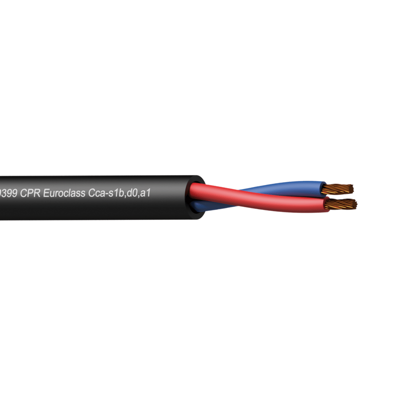 CLS225-CCA/1 Procab Luidsprekerkabel 2 x 2.5mm Halogeenvrij (100m)