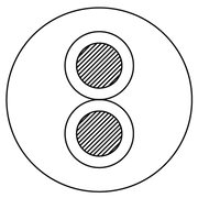 CLS225-CCA/3 Procab Luidsprekerkabel 2 x 2.5mm Halogeenvrij (300m)