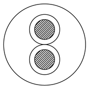 CLS225-CCA/1 Procab Luidsprekerkabel 2 x 2.5mm Halogeenvrij (100m)