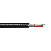 CMX222-CCA/1 Procab DMX-AES Kabel 1 Paar Halogeenvrij Zwart (100 m)