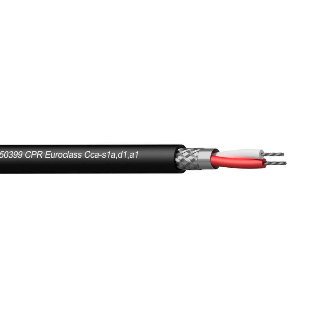 CMX222-CCA/3 Procab DMX-AES Kabel 1 Paar Halogeenvrij Zwart (300 m)