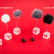 Windjammer single lavalier zwart Rycote (prijs per stuk)