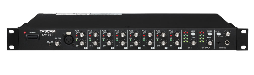 LM-8ST TASCAM RACKMOUNT LINE MIXER