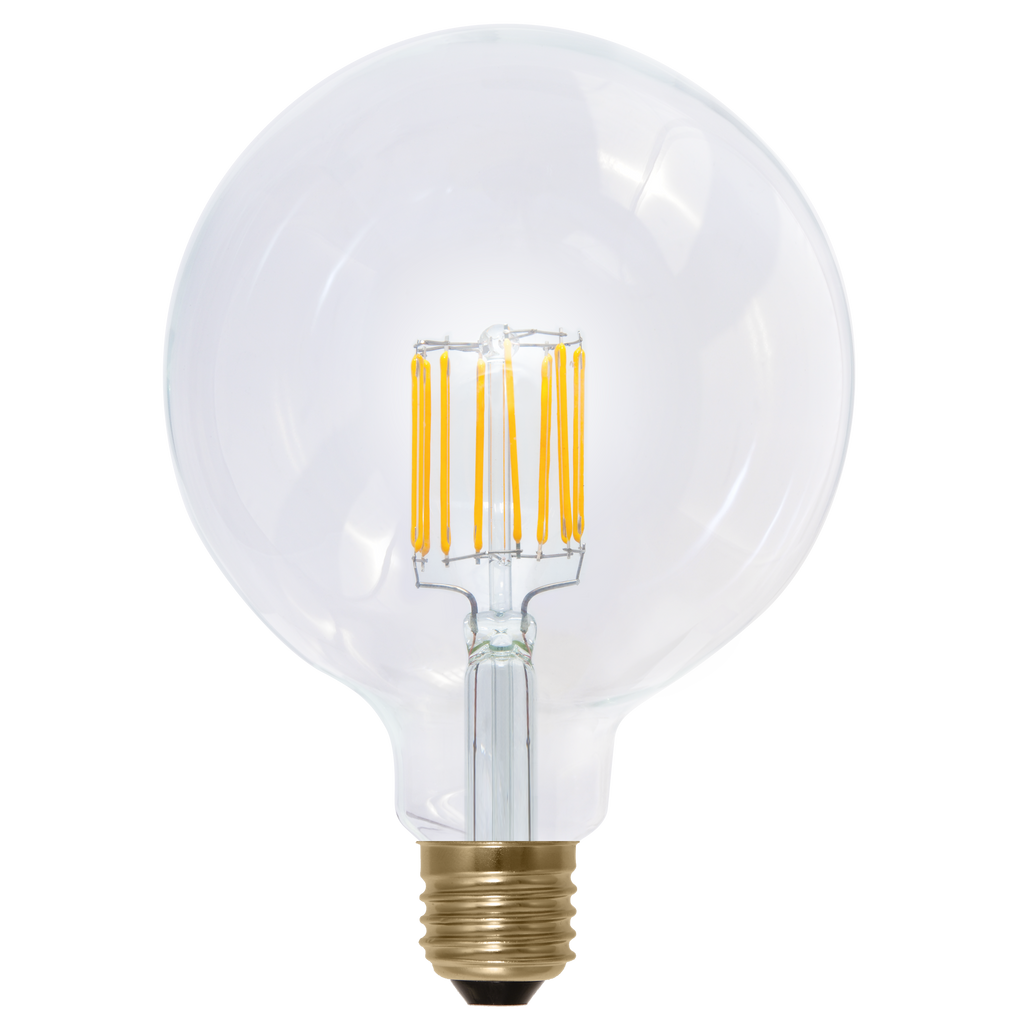 LED GLOBE 125 CLEAR SEGULA E27-8W-2200K @ EOL