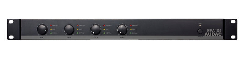 EPA104 AUDAC 4-kanaals Versterker 4x100W