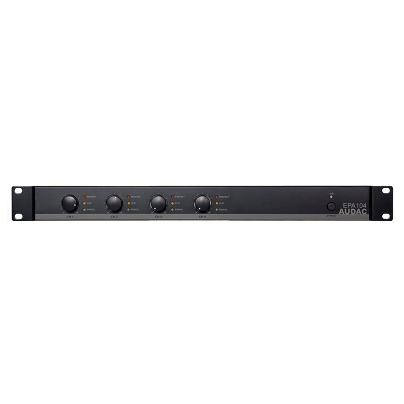 EPA104 AUDAC 4-kanaals Versterker 4x100W