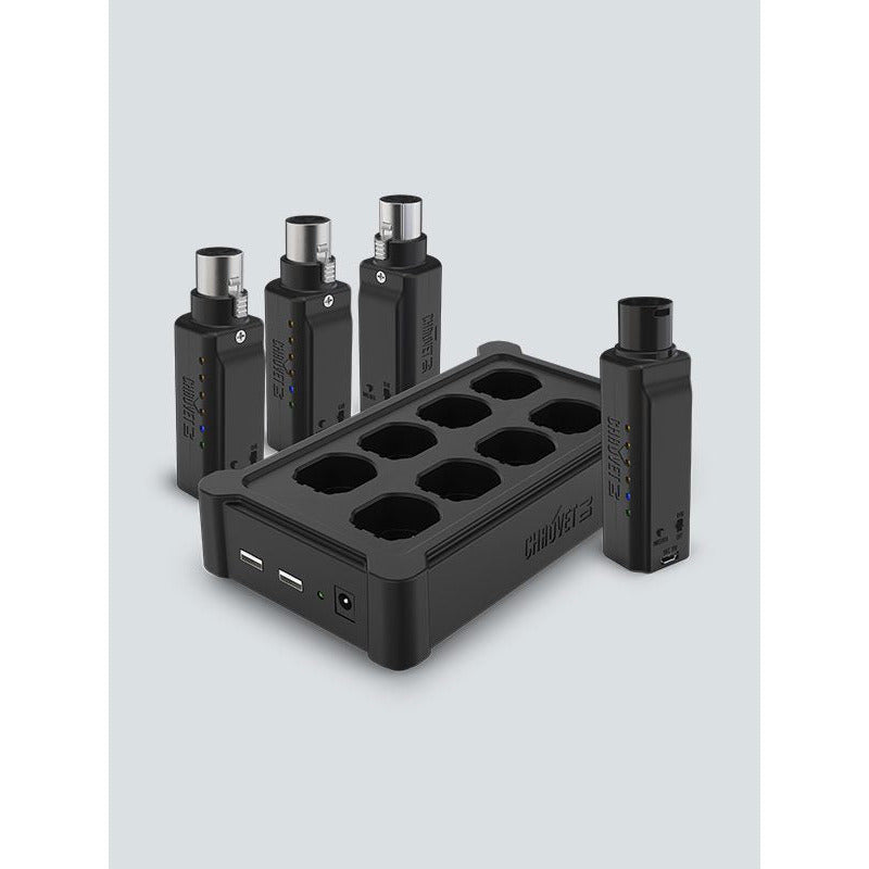 D-Fi XLR PACK CHAUVET DJ Draadloze DMX D-Fi set