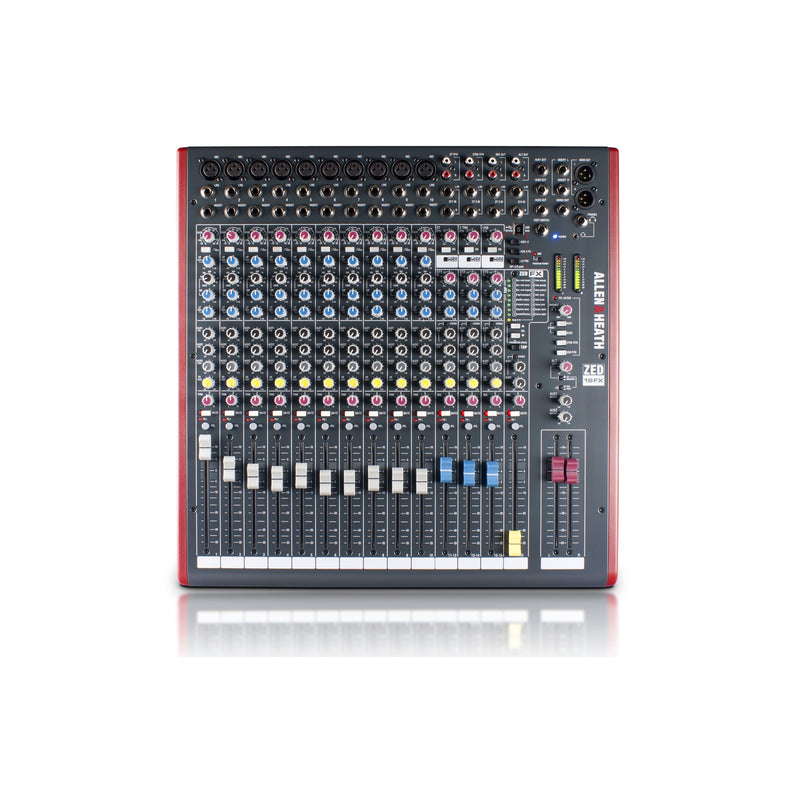 ZED-16FX ALLEN &amp; HEATH 16-kanaals analoge mengtafel met FX 