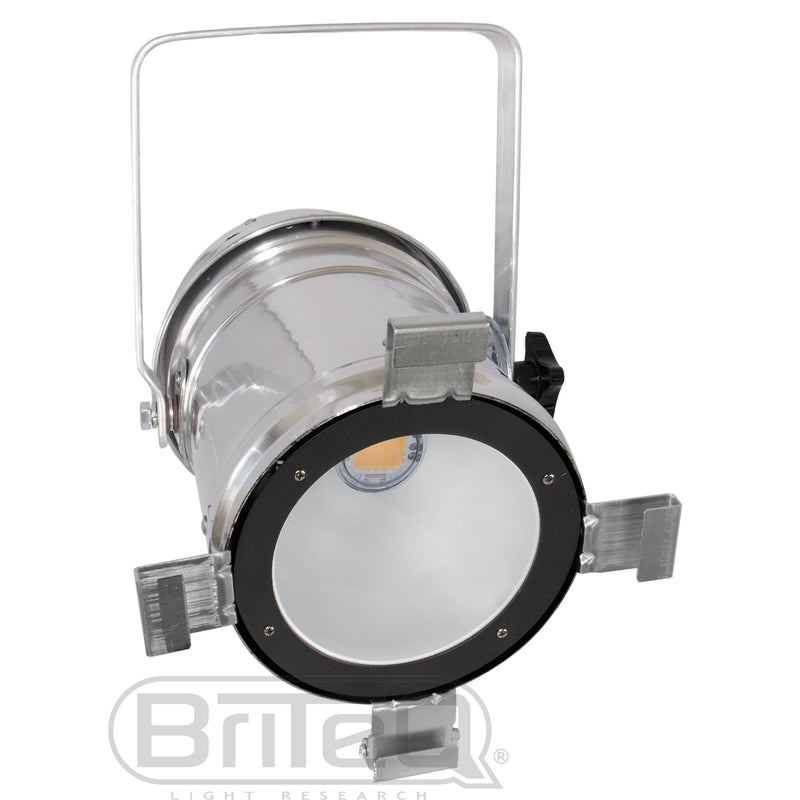 COB PAR56-100WW SILVER BRITEQ PAR56 COB 3200K, ZILVER