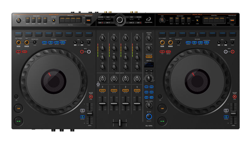 DDJ-GRV6 AlphaTheta 4-kanaals DJ-controller