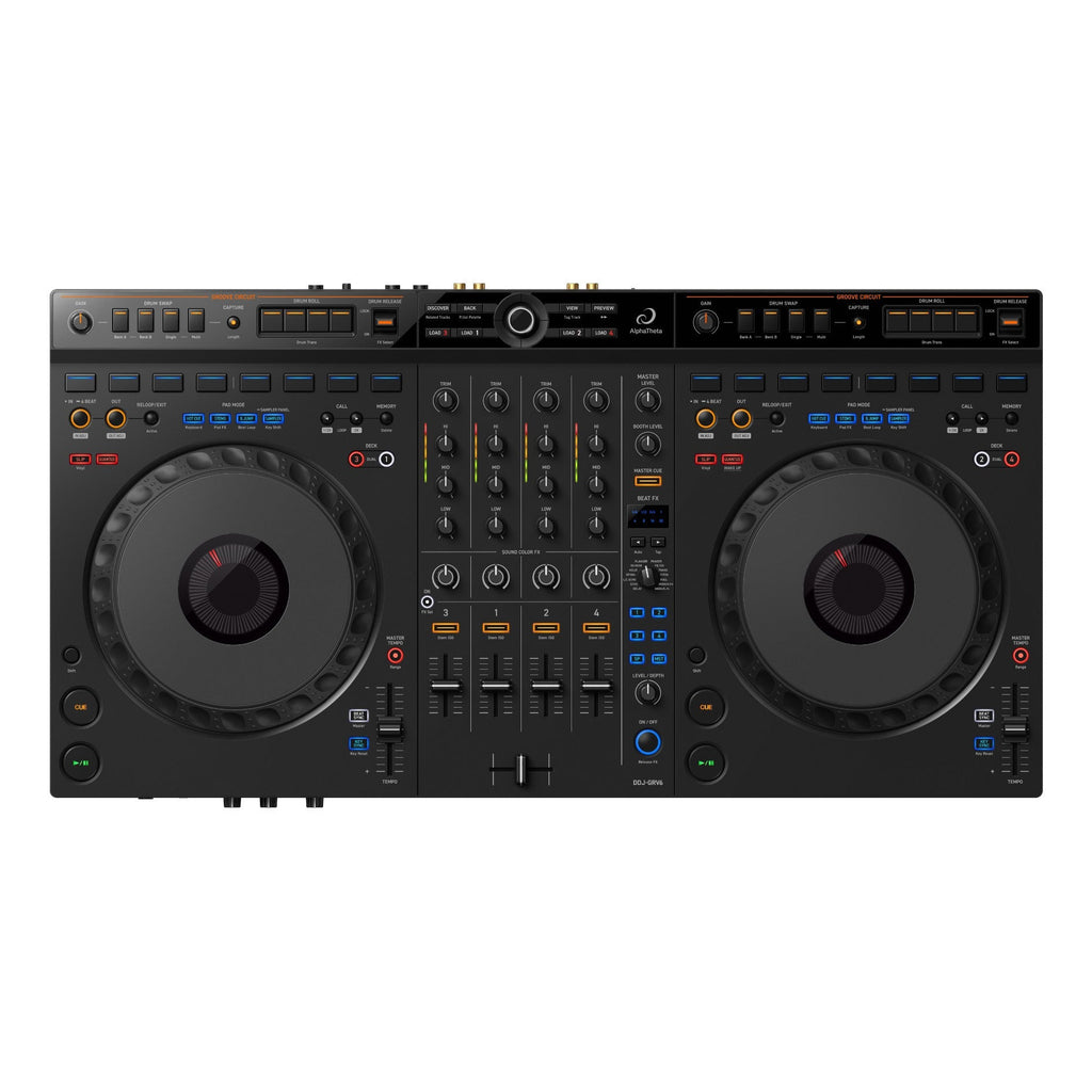 DDJ-GRV6 AlphaTheta 4-kanaals DJ-controller