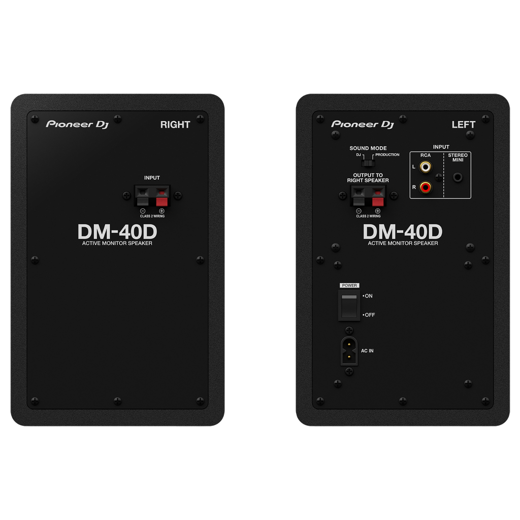 DM-40D Pioneer DJ Desktop Monitor (Set)