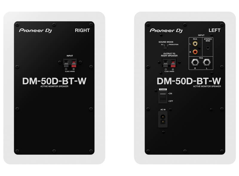 DM-50D-BT-W Desktop Monitor 5" Pioneer DJ (Set)