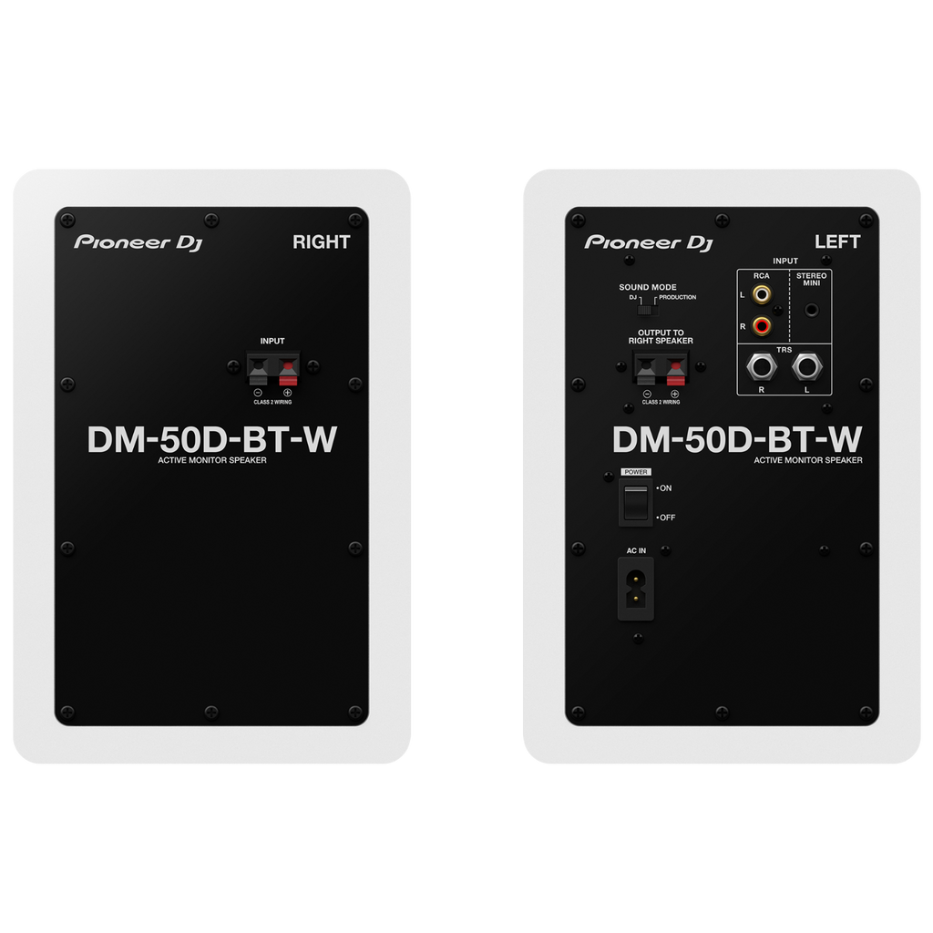 DM-50D-BT-W Desktop Monitor 5" Pioneer DJ (Set)