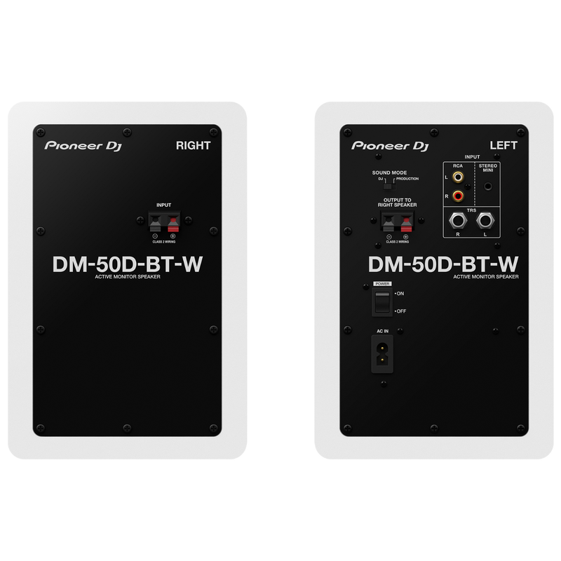 DM-50D-BT-W Desktop Monitor 5" Pioneer DJ (Set)
