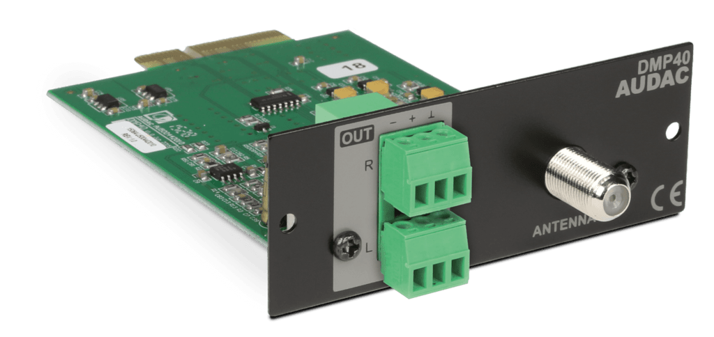 DMP42 Sourcecon™ DAB &amp; FM-Tuner Module Audac