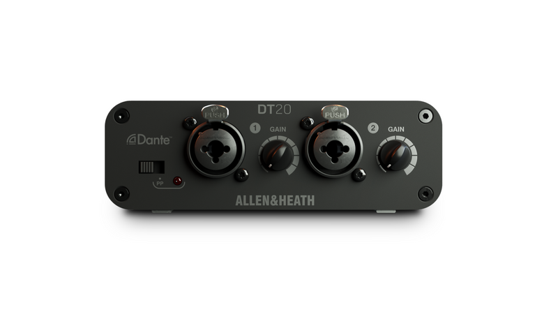 DT20 Allen&amp;Heath 2in Dante Interface