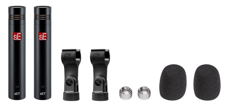 SE7 MATCHED PAIR SE ELECTRONICS CONDENSER MICRO'S (SET)