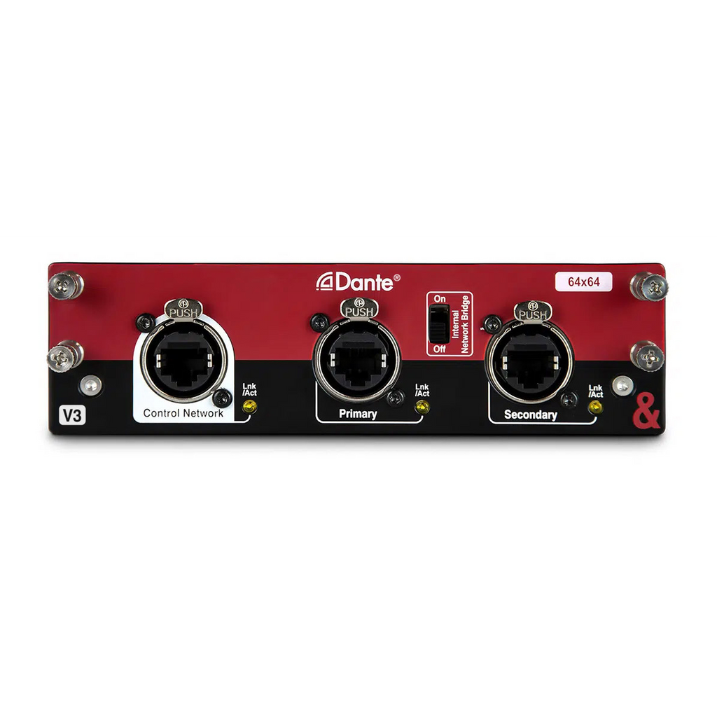 M-DL-DANT64-A Allen&amp;Heath Dante 64x64 Netwerkkaart voor dLive &amp; Avantis