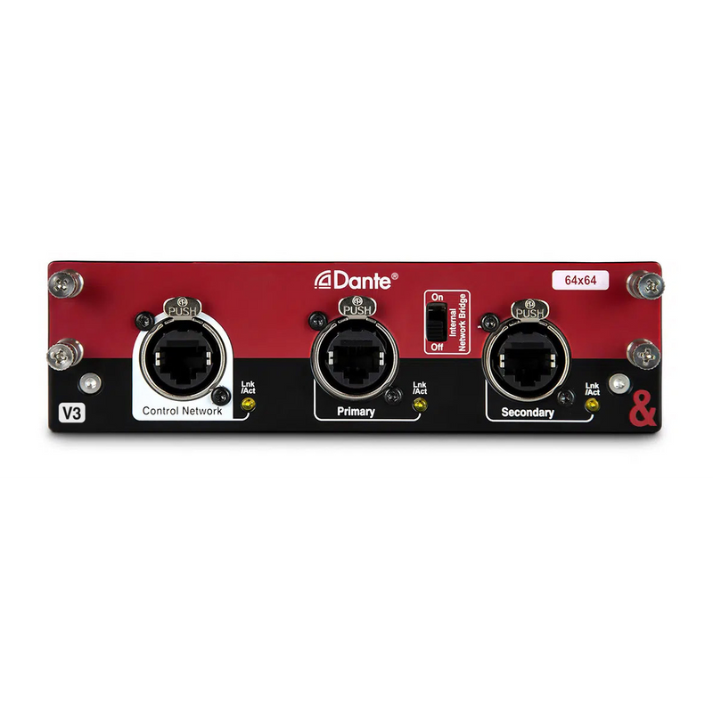 M-DL-DANT64-A Allen&amp;Heath Dante 64x64 Netwerkkaart voor dLive &amp; Avantis