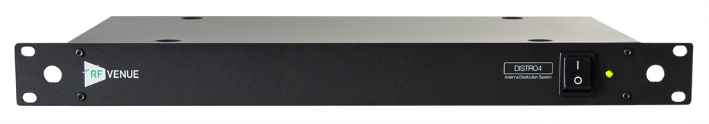 DISTRO4 RF VENUE 4-kanaals Actieve Antenne Splitter