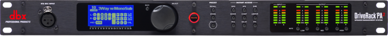 DRIVERACK PA2 DBX Luidspreker management processor