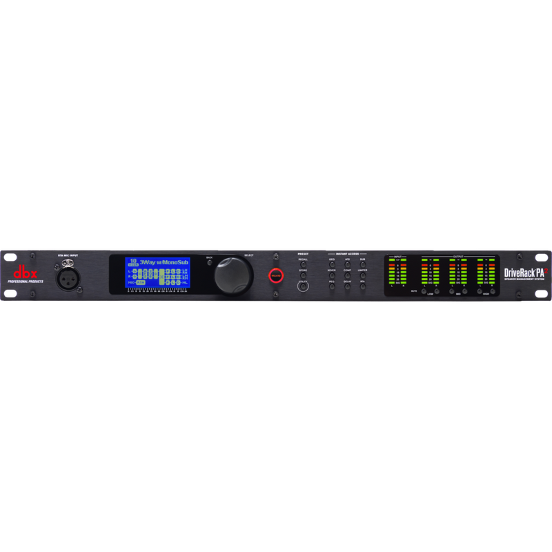 DRIVERACK PA2 DBX Luidspreker management processor