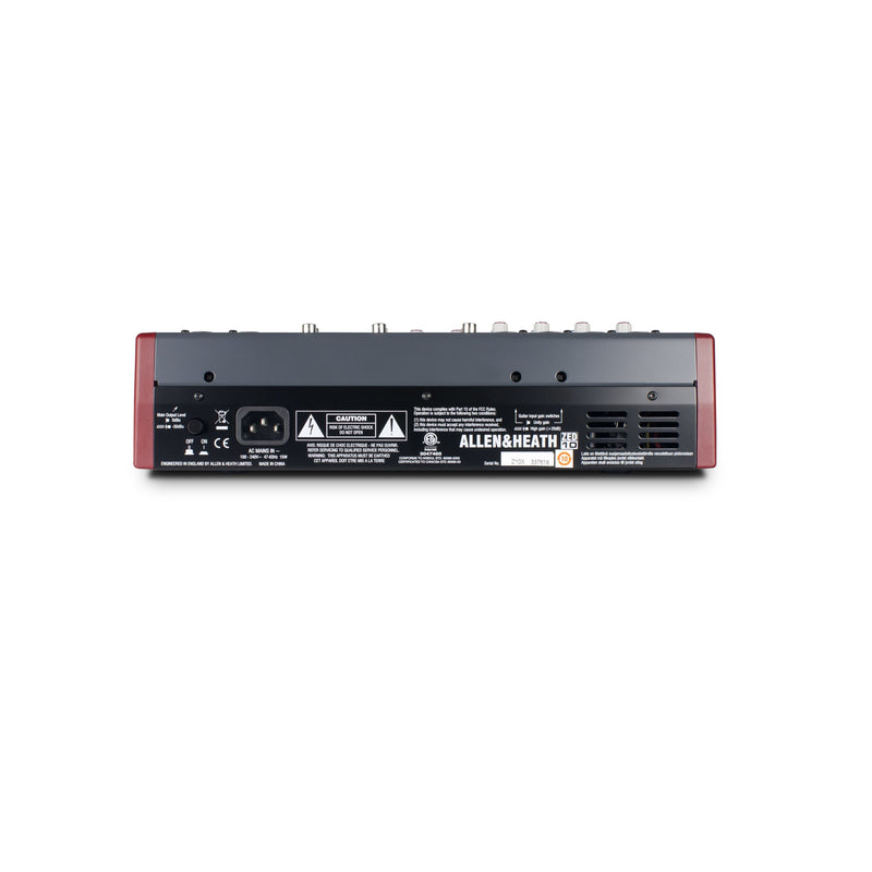 ZED-10 ALLEN &amp; HEATH 10-kanaals analoge USB mengtafel