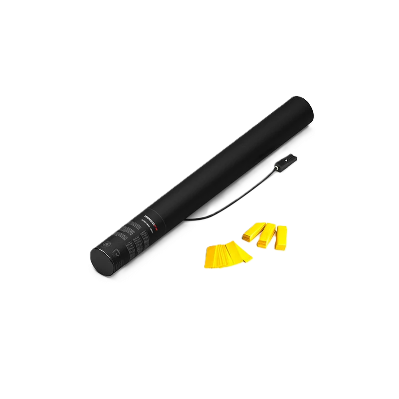 ELECTRIC CONFETTI CANNON 50cm YELLOW MagicFX