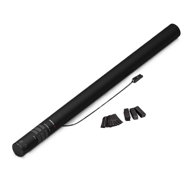 ELECTRIC CONFETTI CANNON 80cm BLACK MagicFX