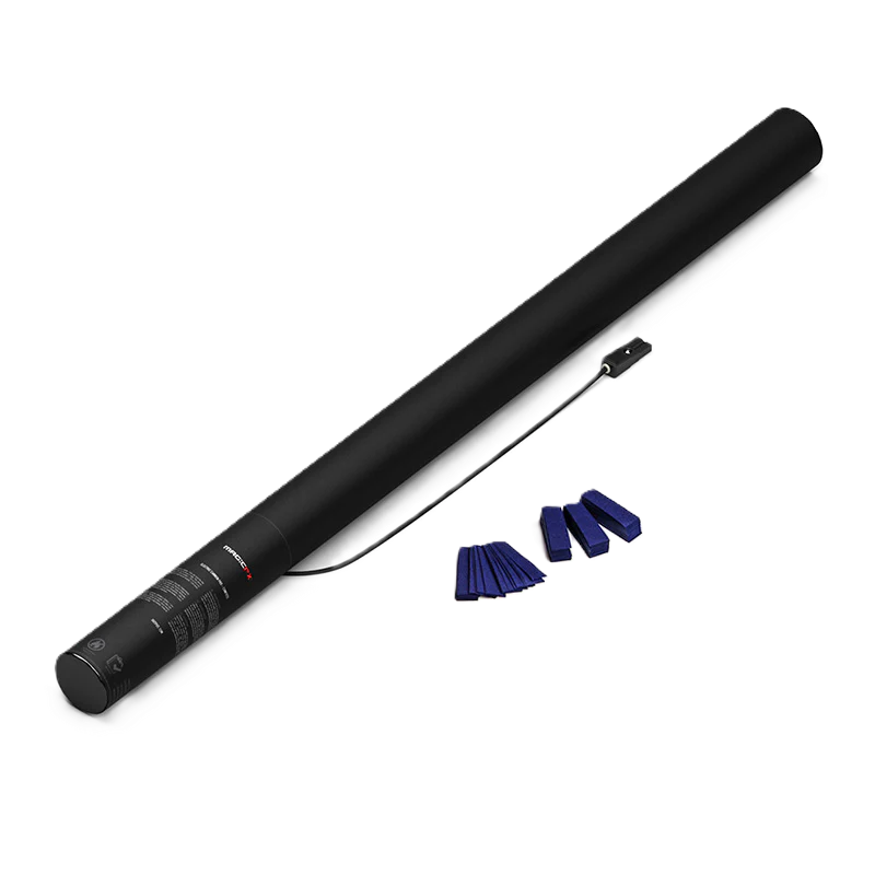 ELECTRIC CONFETTI CANNON 80CM DARK BLUE MagicFX