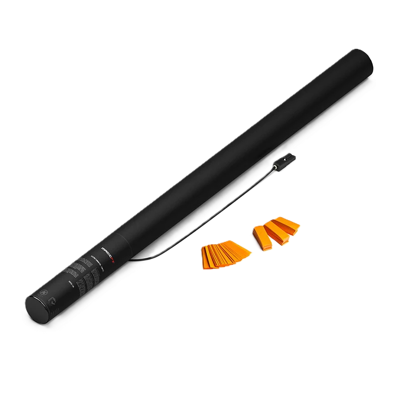 EC04OR Magic FX Elektronische Confetti Shooter 80cm (Oranje)