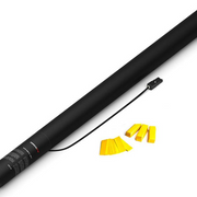 Elektronische Confetti Shooter Magic FX 80cm Papier Geel