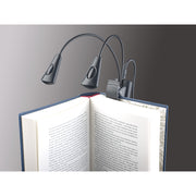 12245 K&amp;M MUSIC LIGHT STAND 2 ARMEN 4 LEDs MET VOEDING
