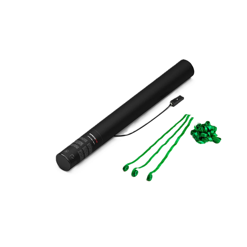 ELECTRIC STREAMER CANNON 50cm DARK GREEN MagicFX