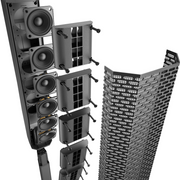 EVOLVE 30M Electro-Voice Kolom PA Systeem (Zwart)