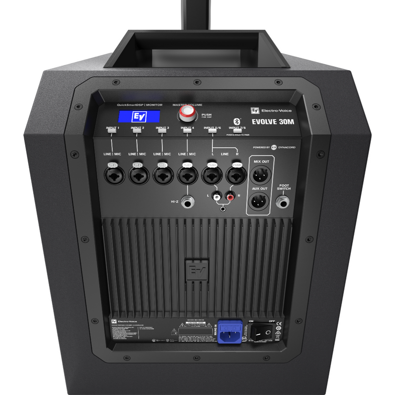 EVOLVE 30M Electro-Voice Kolom PA Systeem (Zwart)
