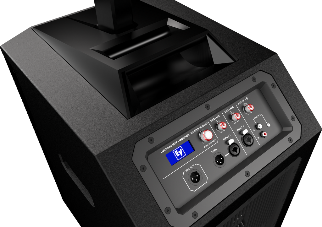 EVOLVE 50 Electro-Voice Kolom PA Systeem (Zwart)