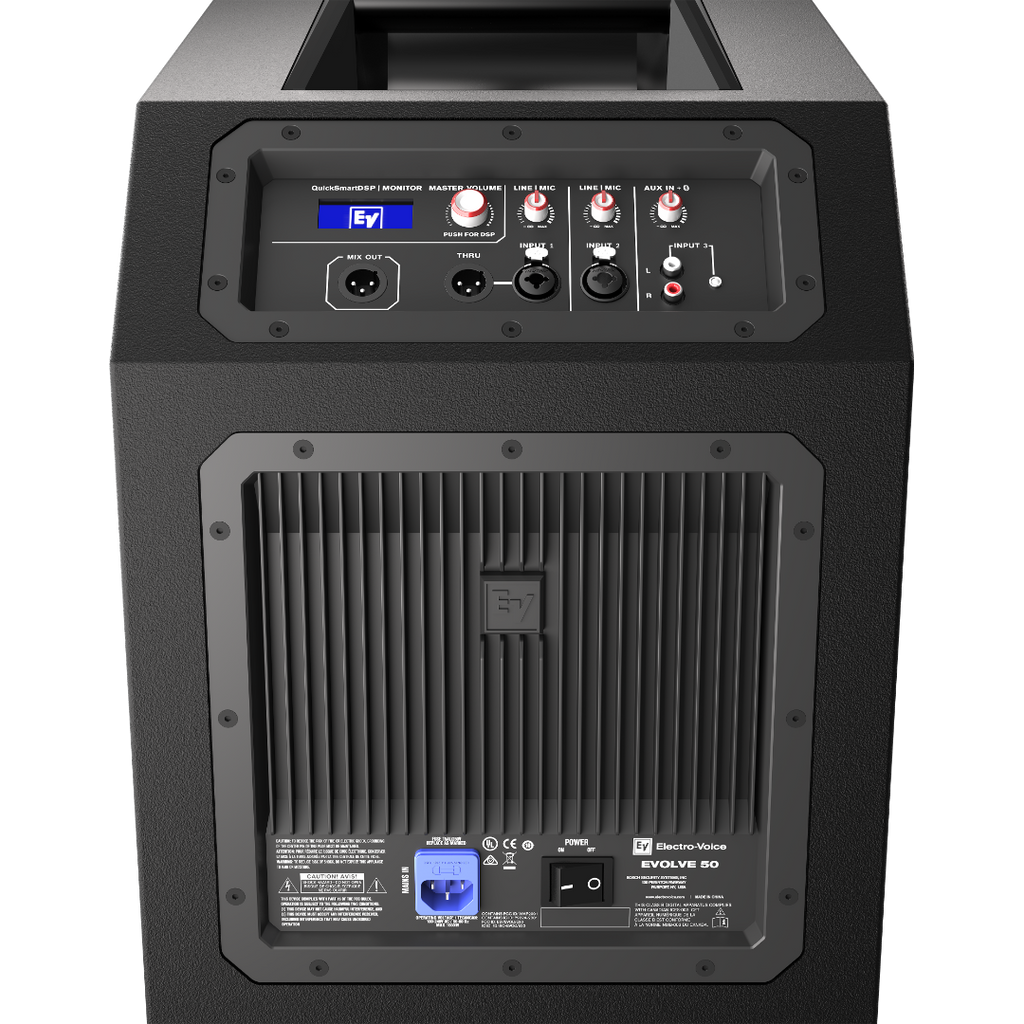 EVOLVE 50 Electro-Voice Kolom PA Systeem (Zwart)
