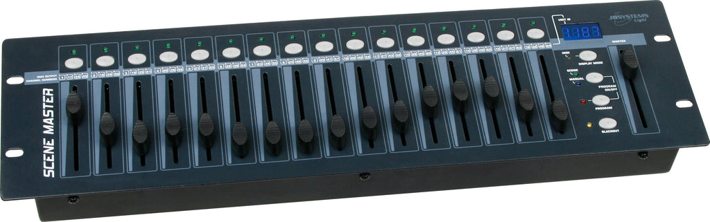 SCM-1 SCENEMASTER JB SYSTEMS 16-KANAALS DMX CONTROLLER